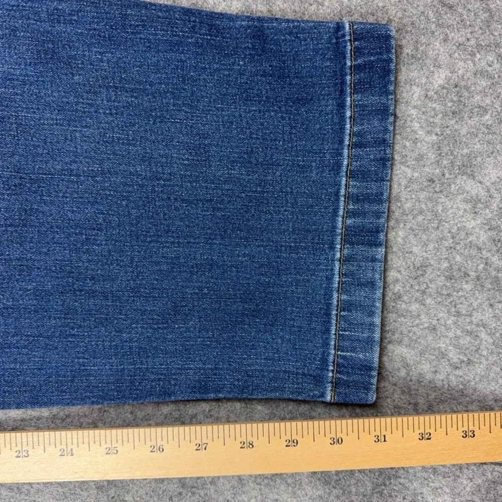 Carhartt Jeans Mens 42x32 Blue Rugged Flex Relaxed Fit Utility Carpenter Work